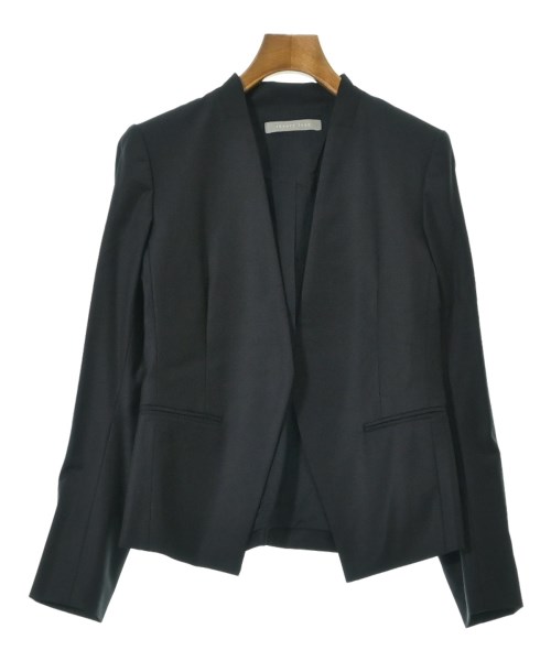 theory luxe(セオリーリュクス)ノーカラージャケット 紺 サイズ:36(S位)/2200660054025