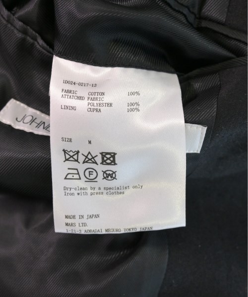 JOHN LAWRENCE SULLIVAN（ジョンローレンスサリバン）トレンチコート 黒 サイズ:M メンズ/2200523413044