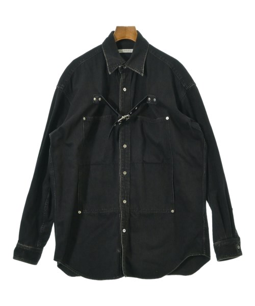 JOHN LAWRENCE SULLIVAN(ジョンローレンスサリバン)カジュアルシャツ 黒 サイズ:44(S位)/2200667658127