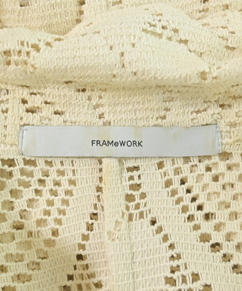 FRAMeWORK（フレームワーク）カジュアルシャツ 白 サイズ:F レディース/2200614500073