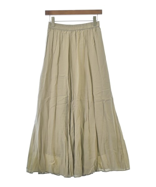FRAMeWORK(フレームワーク)ロング・マキシ丈スカート ベージュ サイズ:36(S位)/2200650051034