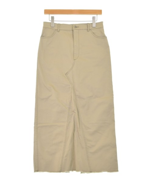 FRAMeWORK(フレームワーク)ロング・マキシ丈スカート ベージュ サイズ:40(M位)/2200644932011