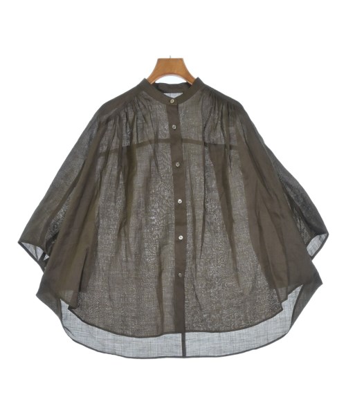 FRAMeWORK(フレームワーク)ブラウス 茶 サイズ:F/2200668701068