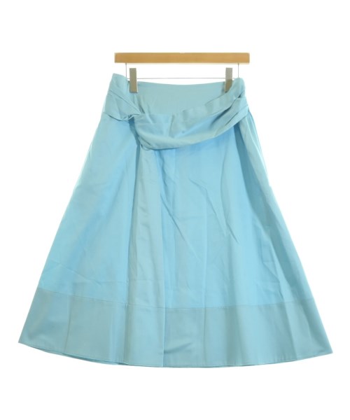 Drawer(ドロワー)ロング・マキシ丈スカート 青 サイズ:38(M位)/2200644063029