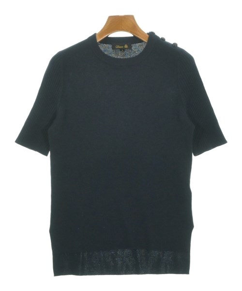 Drawer(ドロワー)ニット・セーター 紺 サイズ:1(S位)/2200652929010