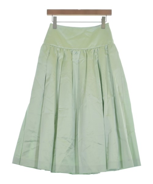 Drawer(ドロワー)ロング・マキシ丈スカート 緑 サイズ:36(S位)/2200651989060