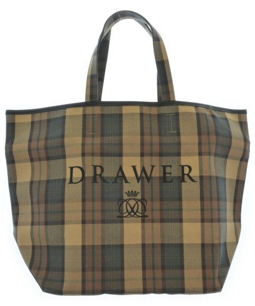Drawer(ドロワー)トートバッグ 茶 サイズ:-/2200660978031