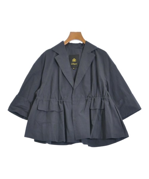 Drawer(ドロワー)カジュアルジャケット 紺 サイズ:36(S位)/2200657551063