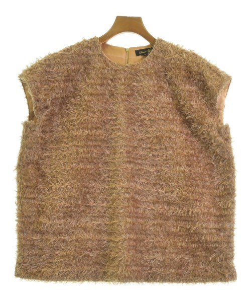 Drawer(ドロワー)カジュアルシャツ 茶 サイズ:38(M位)/2200664895204