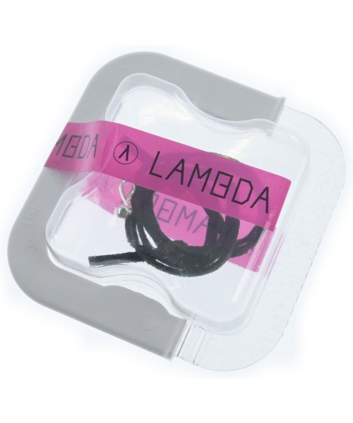 LAMBDA(ラムダ)ネックレス 黒 サイズ:-/2200482293084