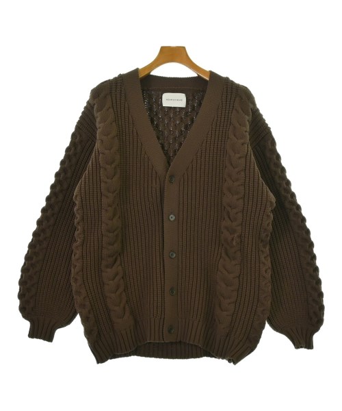 ADAM ET ROPE(アダムエロペ)カーディガン 茶 サイズ:M/2200658990052