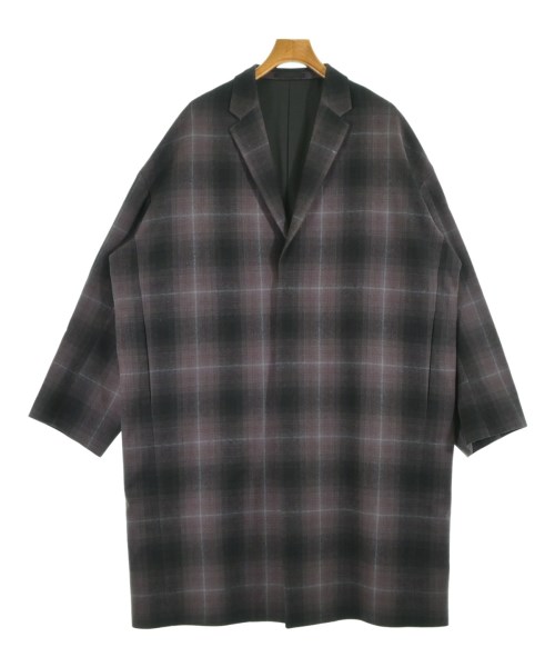 LAD MUSICIAN(ラッドミュージシャン)チェスターコート 赤 サイズ:44(M位)/2200636901070