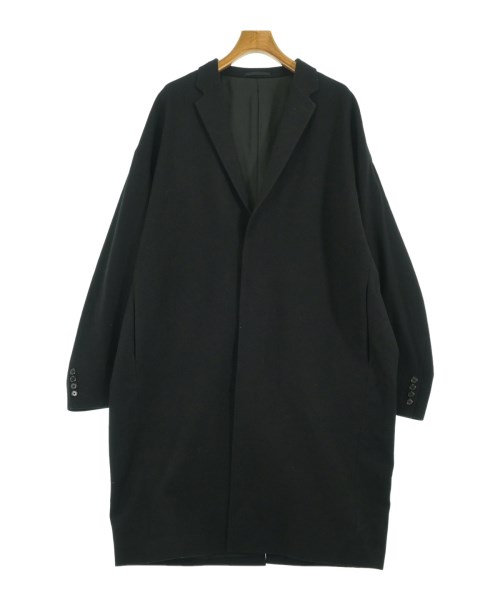 LAD MUSICIAN(ラッドミュージシャン)チェスターコート 黒 サイズ:46(L位)/2200655971016