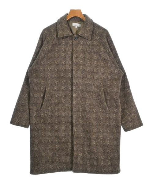 Aba house(アバハウス)ステンカラーコート 茶 サイズ:50(XL位)/2200661674017