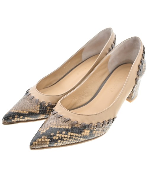 Odette e Odile(オデット　エ　オディール)パンプス 茶 サイズ:24 1/2(24.5cm位)/2200648294023