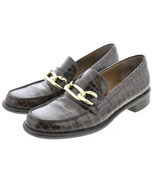 Odette e Odile(オデット　エ　オディール)ドレスシューズ/ローファー 茶 サイズ:23cm/2200640532123