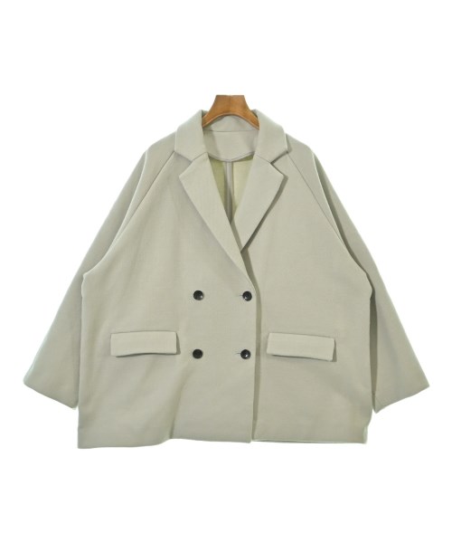 mysty woman(ミスティーウーマン)ピーコート グレー サイズ:F/2200637347037