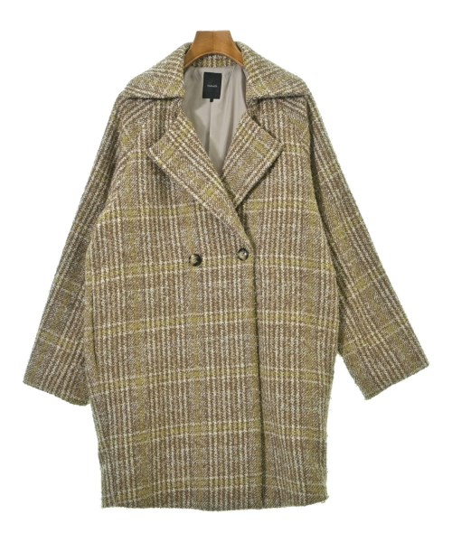 MUNICH(ミューニック)チェスターコート 茶 サイズ:S/2200667121010