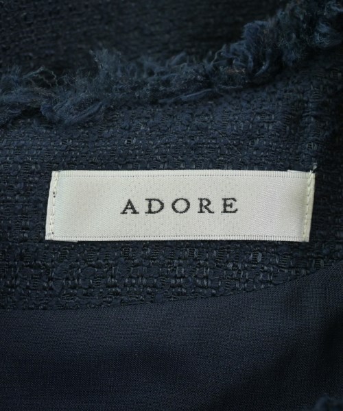ADORE（アドーア）ブラウス 紺 サイズ:38(M位) レディース/2200636110069