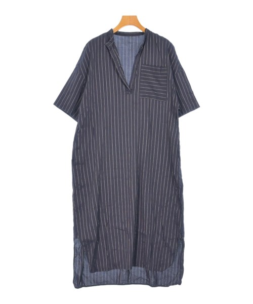 ADORE(アドーア)シャツワンピース 紺 サイズ:F/2200580701023