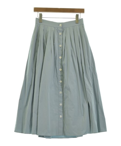 ADORE(アドーア)ロング・マキシ丈スカート 青 サイズ:38(M位)/2200624986089