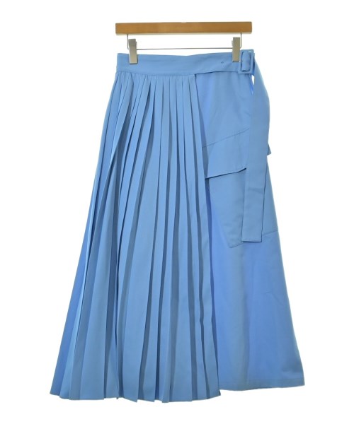 ADORE(アドーア)ロング・マキシ丈スカート 青 サイズ:38(M位)/2200638180084