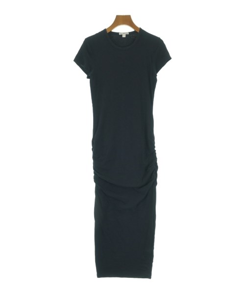 JAMES PERSE(ジェームスパース)ワンピース 紺 サイズ:1(M位)/2200610133107