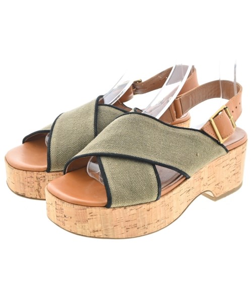 FABIO RUSCONI(ファビオルスコーニ)サンダル グレー サイズ:EU37(23.5cm位)/2200651816298