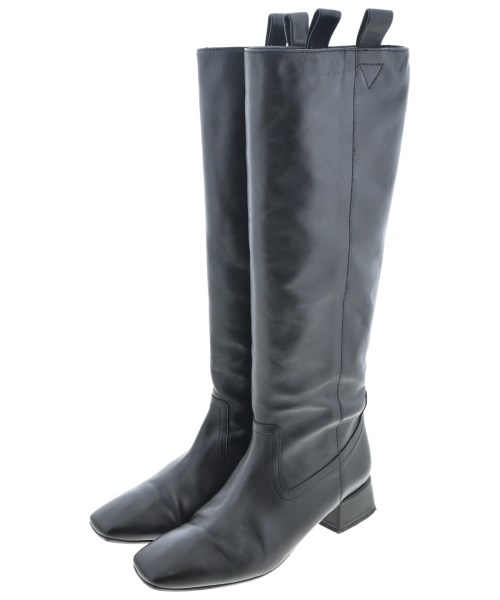 FABIO RUSCONI(ファビオルスコーニ)ブーツ 黒 サイズ:EU37(23.5cm位)/2200661500019