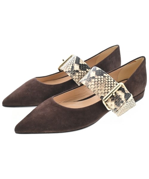 FABIO RUSCONI(ファビオルスコーニ)パンプス 茶 サイズ:EU37 1/2(24cm位)/2200672071713