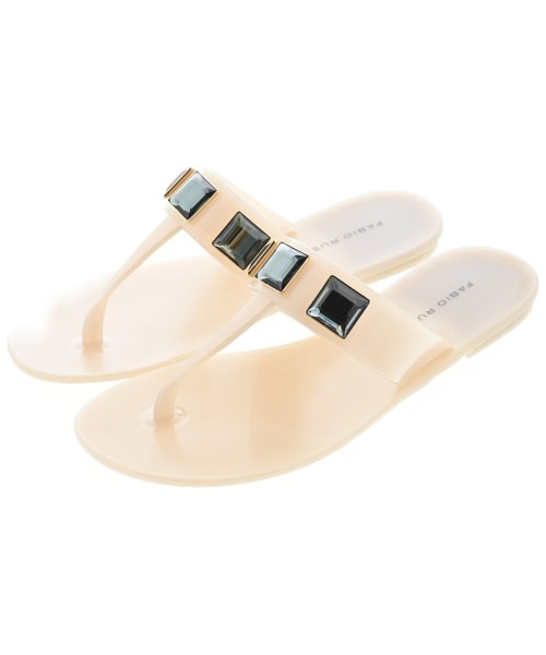 FABIO RUSCONI(ファビオルスコーニ)サンダル ベージュ サイズ:EU36(22.5cm位)/2200691630335