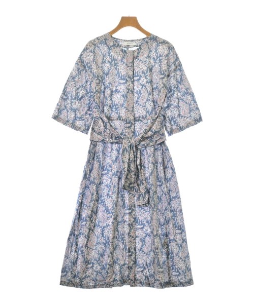 heliopole(エリオポール)シャツワンピース 紺 サイズ:38(M位)/2200665652332