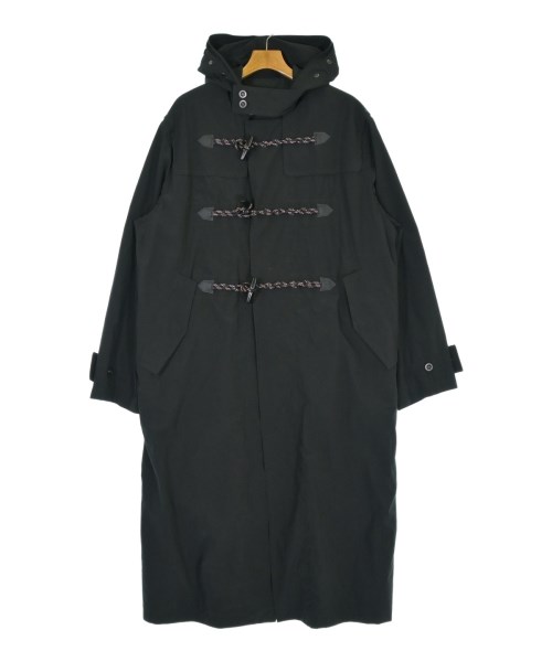White Mountaineering(ホワイトマウンテニアリング)ダッフルコート 黒 サイズ:4(XXL位)/2200694741014