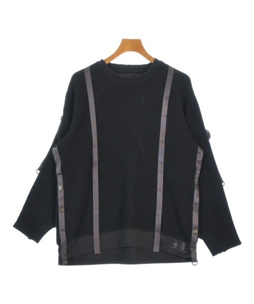 White Mountaineering(ホワイトマウンテニアリング)ニット・セーター 黒 サイズ:1(M位)/2200669702033