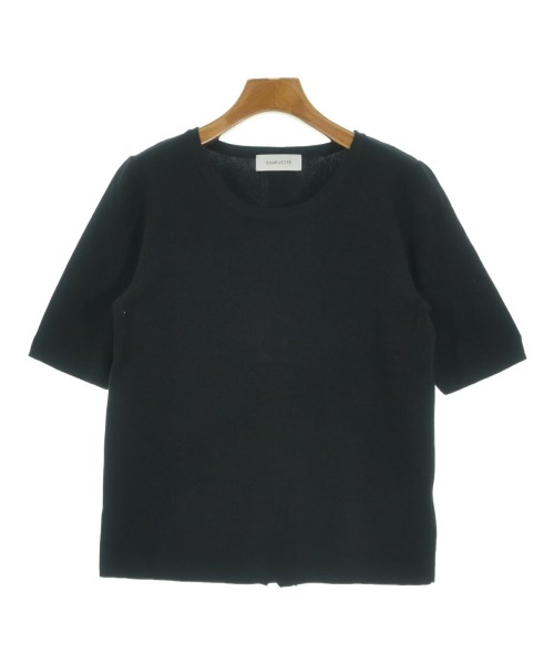 Simplicite(シンプリシテ)ニット・セーター 黒 サイズ:-(M位)/2200615653211