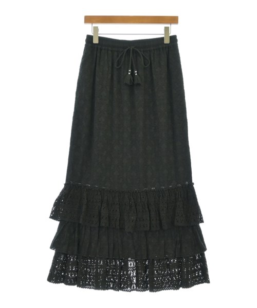 Simplicite(シンプリシテ)ロング・マキシ丈スカート 黒 サイズ:-(M位)/2200606215084