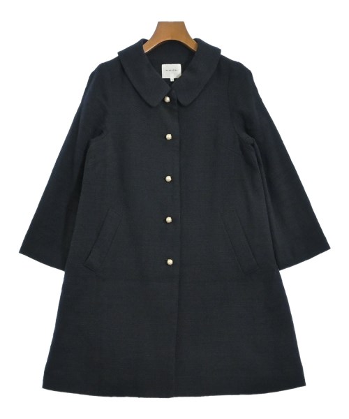 anatelier(アナトリエ)ステンカラーコート 紺 サイズ:36(S位)/2200668812467