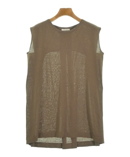 PLST(プラステ)ベスト/ノースリーブ 茶 サイズ:M/2200659815125