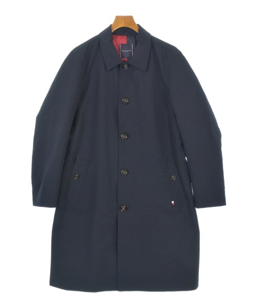 TOMMY HILFIGER(トミーヒルフィガー)ステンカラーコート 紺 サイズ:50(XL位)/2200694768028