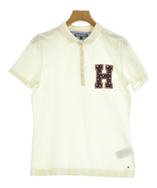TOMMY HILFIGER(トミーヒルフィガー)ポロシャツ 白 サイズ:S/2200663247035