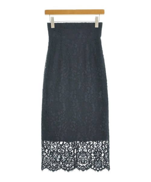 NOBLE(ノーブル)ロング・マキシ丈スカート 紺 サイズ:34(XS位)/2200658018060