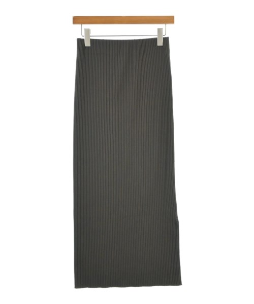 NOBLE(ノーブル)ひざ丈スカート 茶 サイズ:36(S位)/2200666108098