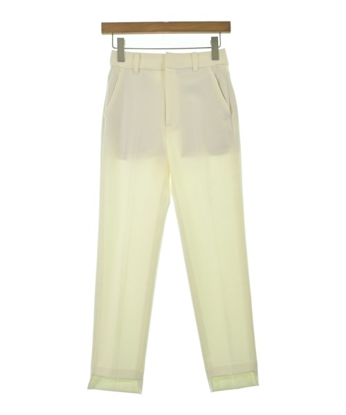 NOBLE(ノーブル)スラックス 白 サイズ:34(XS位)/2200666509024