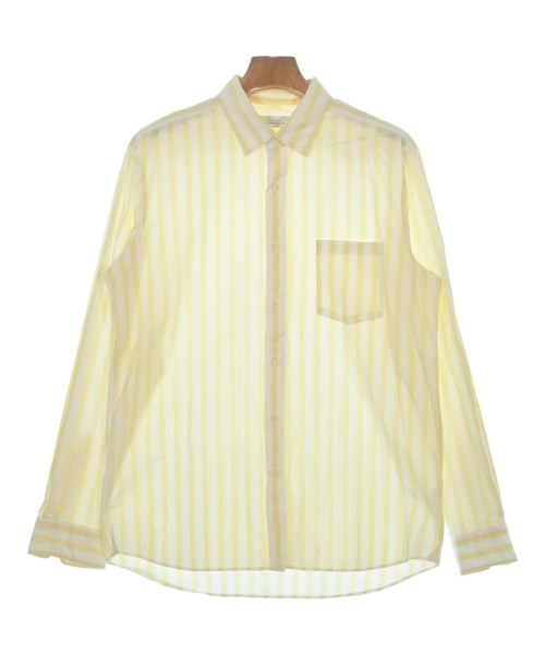 green label relaxing(グリーンレーベルリラクシング)カジュアルシャツ 黄 サイズ:L/2200623381113