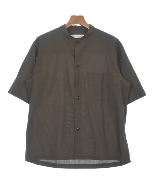 green label relaxing(グリーンレーベルリラクシング)カジュアルシャツ 茶 サイズ:L/2200623381120