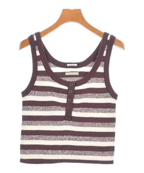 mother(マザー)ベスト/ノースリーブ 茶 サイズ:-(S位)/2200631141143