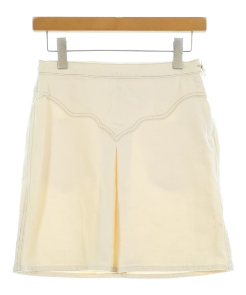 mother(マザー)ミニスカート 白 サイズ:S/2200631147091