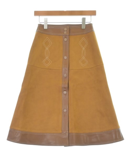 mother(マザー)ロング・マキシ丈スカート ベージュ サイズ:S/2200631155126