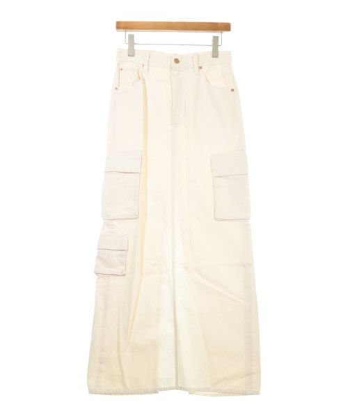mother(マザー)ロング・マキシ丈スカート 白 サイズ:-(L位)/2200631159377
