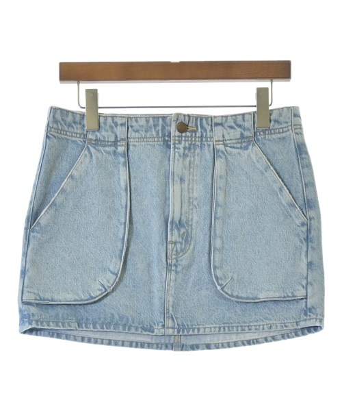 mother(マザー)ミニスカート 青 サイズ:26(M位)/2200631184232
